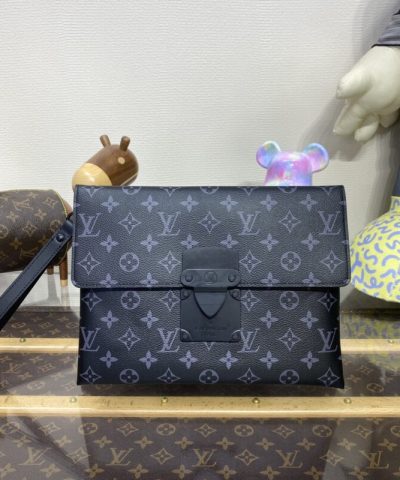 Fake Louis Vuitton Pochette S – Lock - ultra-realistic fake purse