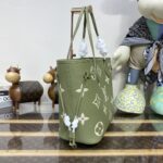 Replica Louis Vuitton Neverfull MM Green - 1:1 premium replica handbag