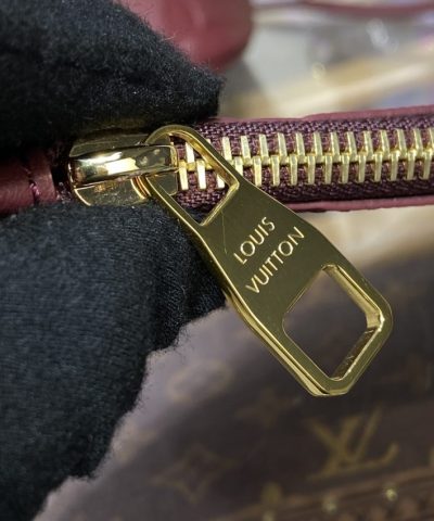 Replica Louis Vuitton Neverfull MM Bordeaux - top-grade luxury bag dupe