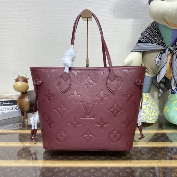 Replica Louis Vuitton Neverfull MM Bordeaux - 1:1 premium replica handbag