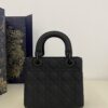 Fake Lady Dior Matte Black Abc - top-grade luxury bag dupe