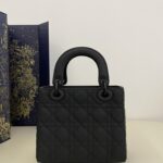Replica Lady Dior Matte Black Abc