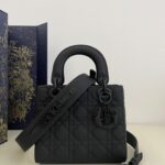 Replica Lady Dior Matte Black Abc