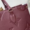 Replica LV Onthego Bordeaux - premium superclone handbag