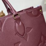 Replica LV Onthego Bordeaux - premium superclone handbag