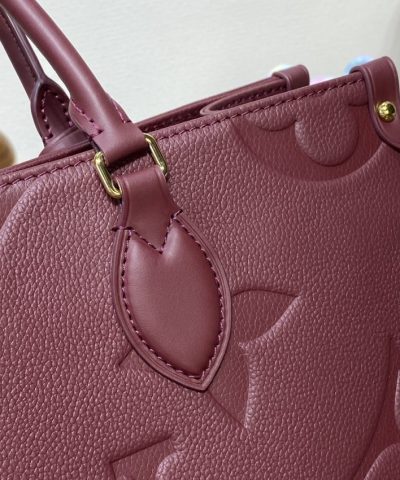 Replica LV Onthego Bordeaux - premium superclone handbag