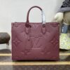 Replica LV Onthego Bordeaux - designer handbag clone