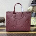 Replica LV Onthego Bordeaux - designer handbag clone