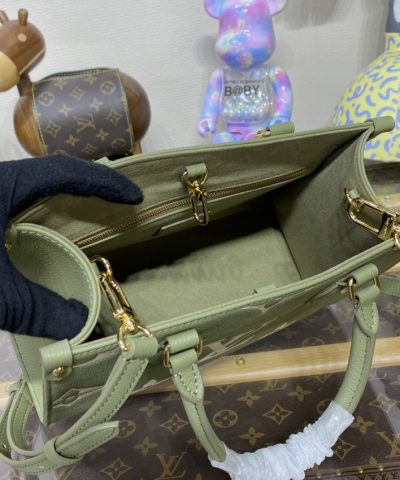 Replica LV Onthego PM Green - 1:1 premium replica handbag