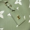 Fake Louis Vuitton Carry All Green - top-grade luxury bag dupe