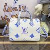 Fake Louis Vuitton Speedy Bandouliere 25 Blue - premium superclone handbag
