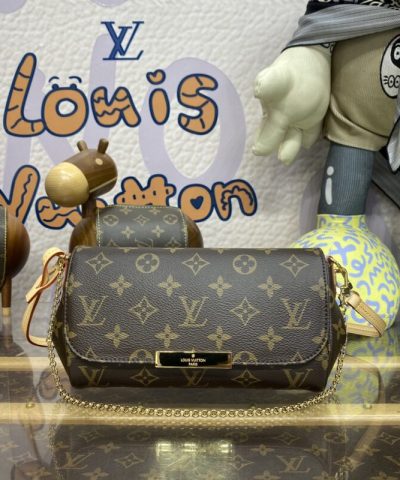 Fake Louis Vuitton Favorite Brown - top-grade luxury bag dupe