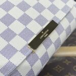 Replica Louis Vuitton Favorite White Grid - elite factory replica handbag
