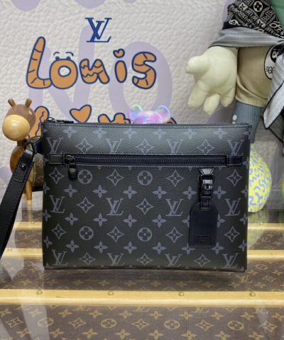 Fake Louis Vuitton Takeoff Pouch - premium superclone handbag