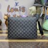 Replica Louis Vuitton Takeoff Pouch Black Grid - premium superclone handbag