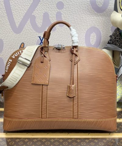 Fake Louis Vuitton Alma Travel GM Brown - premium superclone handbag