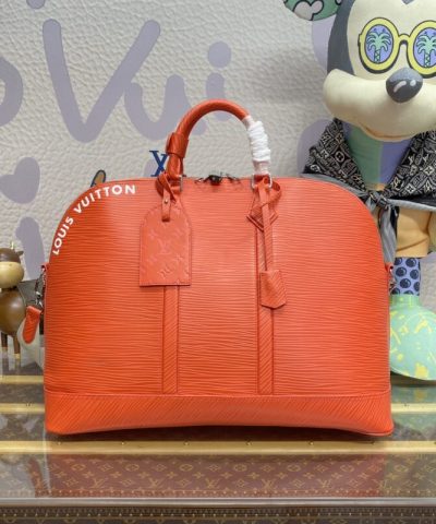 Fake Louis Vuitton Alma Travel GM Orange - ultra-realistic fake purse