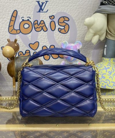 Fake Louis Vuitton Go – 14 Blue - ultra-realistic fake purse