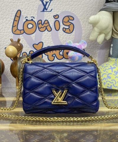 Fake Louis Vuitton Go – 14 Blue - high-quality designer bag dupe