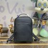 Replica Louis Vuitton Avenue Backpack Black - 1:1 premium replica handbag