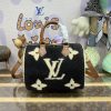 Fake Louis Vuitton Speedy Bandouliere 25 Wool - 1:1 premium replica handbag