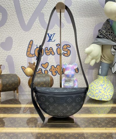 Fake Louis Vuitton Moon Crossbody Black - best quality fake designer bag