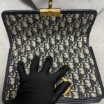 Replica Dior 30 Montaigne Oblique Jacquard - premium superclone handbag