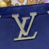 Fake Loius Vuitton Capucines Blue Velvet - high-quality designer bag dupe