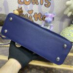 Replica Loius Vuitton Capucines Blue Velvet