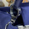 Fake Loius Vuitton Capucines Blue Velvet - premium superclone handbag