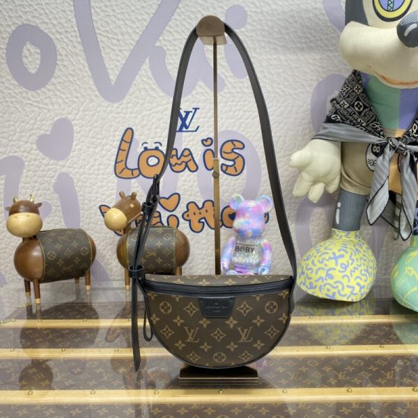 Replika Louis Vuitton Moon Crossbody Brown