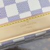 Fake Louis Vuitton Nano Noe White Grid - top-grade luxury bag dupe