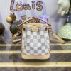 Fake Louis Vuitton Nano Noe White Grid - 1:1 premium replica handbag