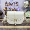 Fake Louis Vuitton Saumur White - premium superclone handbag