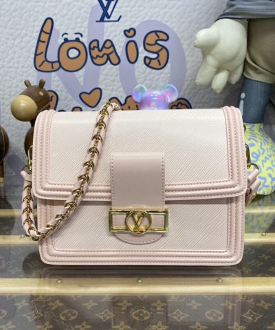 Replica Louis Vuitton Dauphine Mini Pink - ultra-realistic fake purse