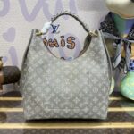 Replica Louis Vuitton Carmel Grey - top-grade luxury bag dupe