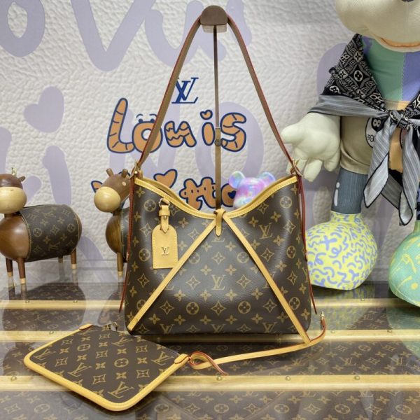 Replica Louis Vuitton Carry All Brown - high-end replica designer purse