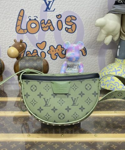 Fake Louis Vuitton Moon Crossbody Green - 1:1 premium replica handbag