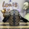 Replica Louis Vuitton Nano Christopher Backpack Brown - top-grade luxury bag dupe