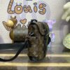 Replica Louis Vuitton Nano Christopher Backpack Brown - designer handbag clone