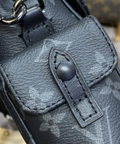 Fake Louis Vuitton Nano Christopher Backpack Black - premium superclone handbag