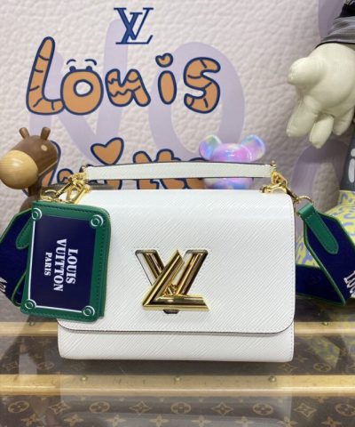Fake Louis Vuitton Twist White Handle - high-end replica designer purse
