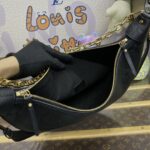 Replica Louis Vuitton Loop Hobo Black