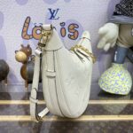 Replica Louis Vuitton Loop Hobo White