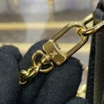 Replica Louis Vuitton Wallet On Chain Metis Black