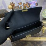 Replica Louis Vuitton Wallet On Chain Metis Black - affordable luxury replica bag
