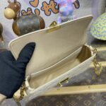 Replica Louis Vuitton Wallet On Chain Metis White - 1:1 premium replica handbag