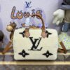 Fake Louis Vuitton Speedy Bandouliere 25 White Wool - high-quality designer bag dupe