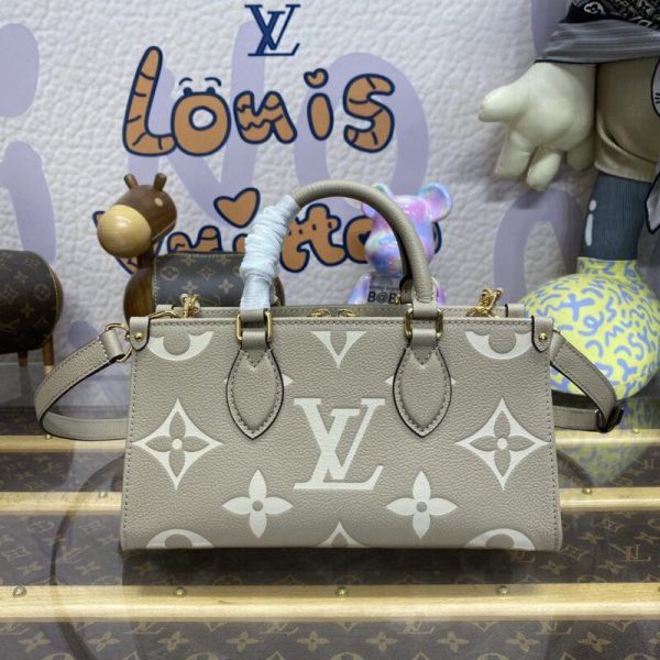 Replica LV Onthego East West Beige - high-quality designer bag dupe