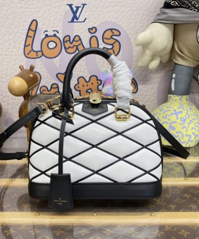Fake Louis Vuitton Alma Bb White - best quality fake designer bag
